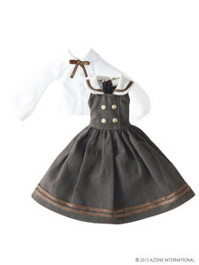 Classical Jumper Skirt Set (Chocola), Azone, Accessories, 1/12, 4582119982003