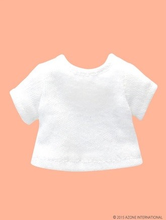 Basic T-shirt (White), Azone, Accessories, 1/12, 4582119981952