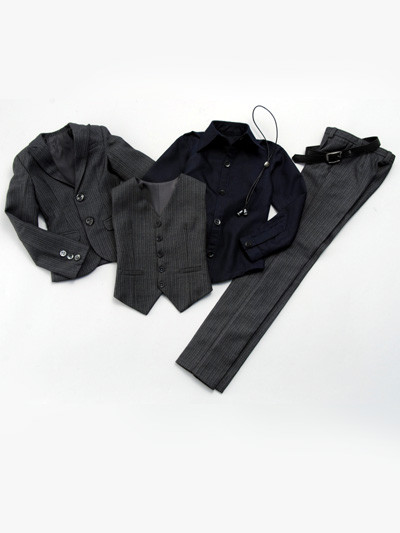 Stylish Gray Suit Set, Volks, Accessories, 1/3, 4524475408315