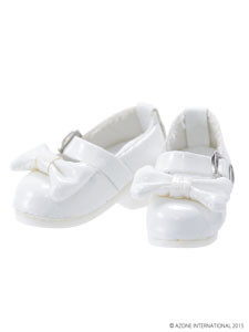 Ribbon Strap Shoes (White), Azone, Accessories, 1/12, 4582119980955