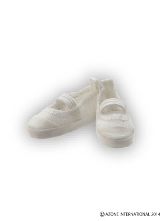 Indoor Shoes (White), Azone, Accessories, 1/6