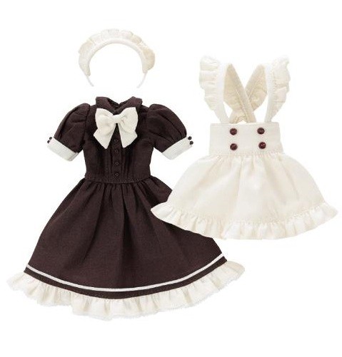 Classical Cafe Maid Set (Brown x Light Beige), Azone, Accessories, 1/6, 4582119980870