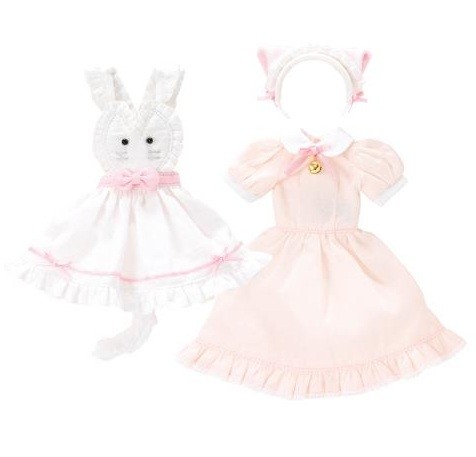 Cat Cafe Maid Set (Pink x White), Azone, Accessories, 1/6