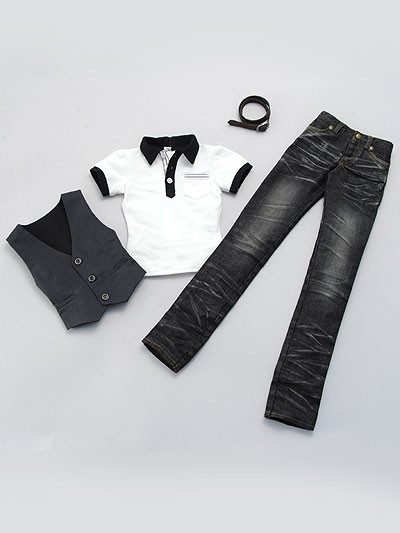 Summer Casual Vest Set, Volks, Accessories, 1/3