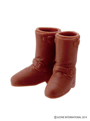 Soft Vinyl Engineer Boots (Dark Camel), Azone, Accessories, 1/12, 4580116047176