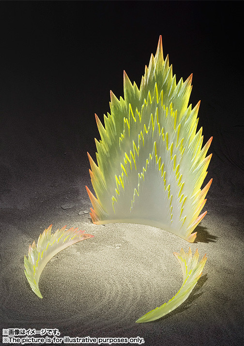 Energy Aura (Yellow), Bandai, Bandai Spirits, Accessories, 4549660012832