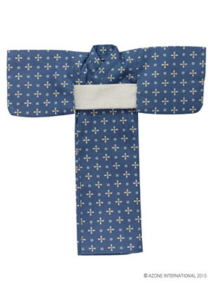 Boy Yukata Set -Kazaguruma- (Sky Blue), Azone, Accessories, 1/6, 4582119980306