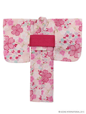 Yukata Set -Otomezakura- (Cherry Blossom), Azone, Accessories, 1/6, 4582119980443
