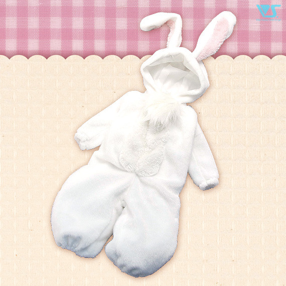 Fluffy White Bunny Pajamas / Mini, Volks, Accessories, 1/4