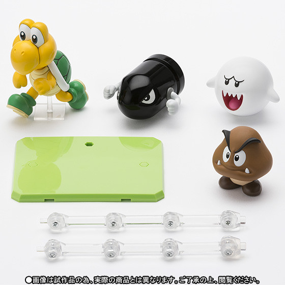 Killer, Kuribou, Nokonoko, Teresa, Super Mario Brothers, Bandai, Accessories