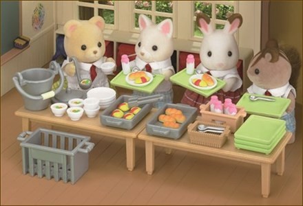 Yummy Lunch Set, Sylvanian Families, Epoch, Accessories, 4905040279705