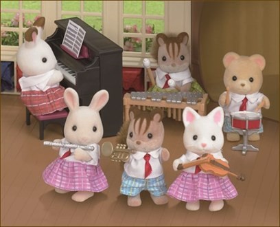Everybody's Musical Stage Set, Sylvanian Families, Epoch, Accessories, 4905040279804