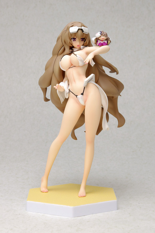 Aoi Kimi, Uzi (Be-J Special, Swimsuit), Kyoukai Senjou No Horizon, Wave, Pre-Painted, 1/10