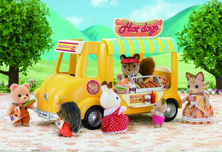 Dekitate Hot Dog Wagon, Sylvanian Families, Epoch, Accessories, 4905040286406