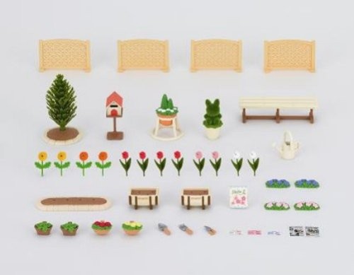 Relaxing Family Garden, Sylvanian Families, Epoch, Accessories, 4905040238504