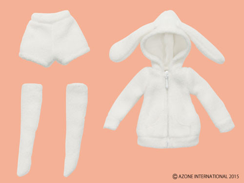 Pyonpyon Roomwear Set (White), Azone, Accessories, 4580116049910