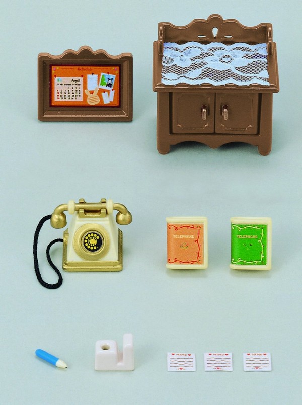 Telephone Set, Sylvanian Families, Epoch, Accessories, 4905040256607
