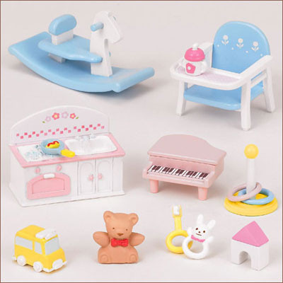 Baby Toy Set, Sylvanian Families, Epoch, Accessories, 4905040261403