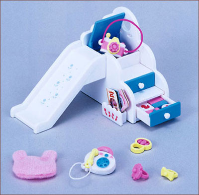 Baby Slide Set, Sylvanian Families, Epoch, Accessories, 4905040248404