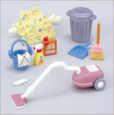 Vacuum Cleaner Set, Sylvanian Families, Epoch, Accessories, 4905040257505