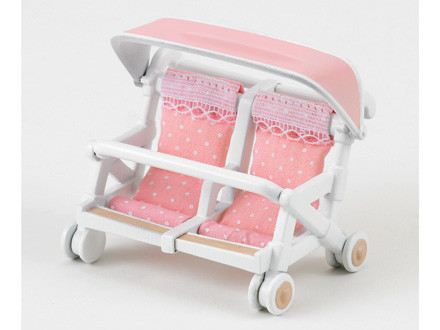 Twin Baby Buggy, Sylvanian Families, Epoch, Accessories, 4905040262509