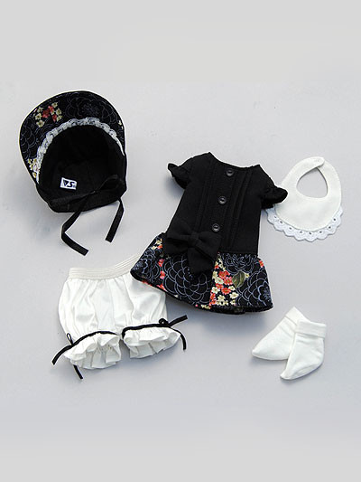 Little Bunka Doll Dress (Black), Volks, Accessories, 1/6, 4518992398952
