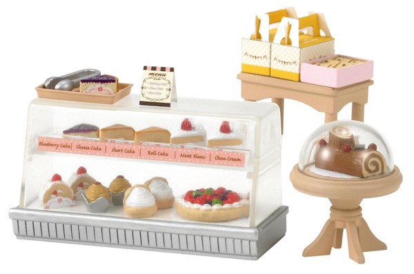 Shop Cake Set, Sylvanian Families, Epoch, Accessories, 4905040267108