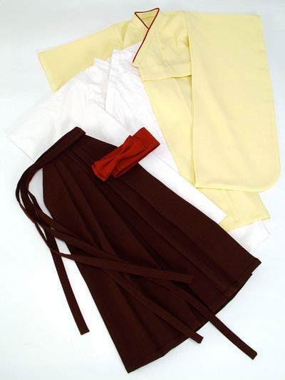 Hakama School Uniform Set (Chrome Yellow), Volks, Accessories, 1/3