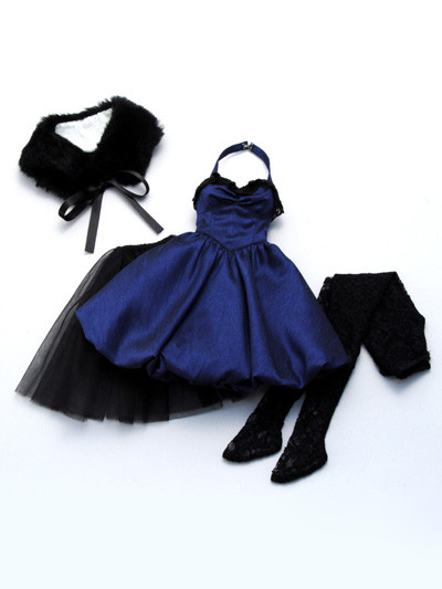 Night Blue Dress Set, Volks, Accessories, 1/3, 4518992387505