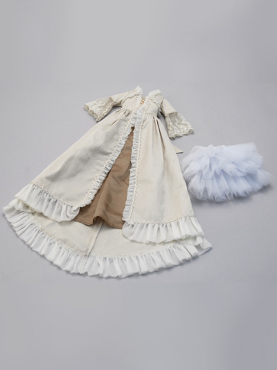 Ivory Lace Sleeved Set, Volks, Accessories, 1/3