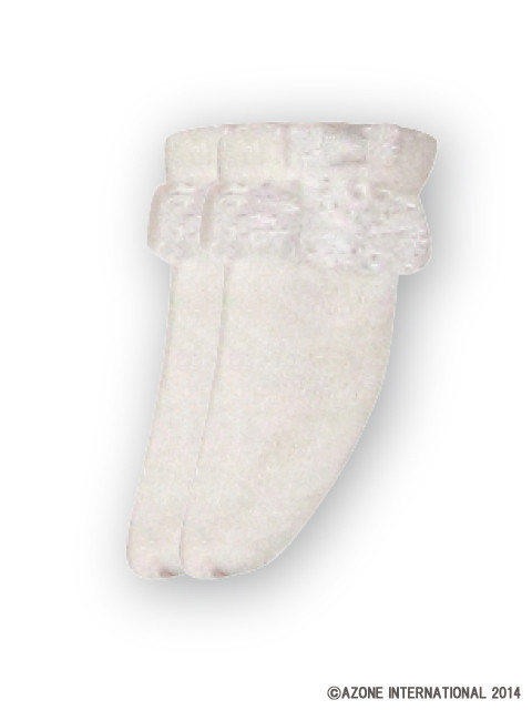 Milky Lace Socks (White), Azone, Accessories, 4580116045530