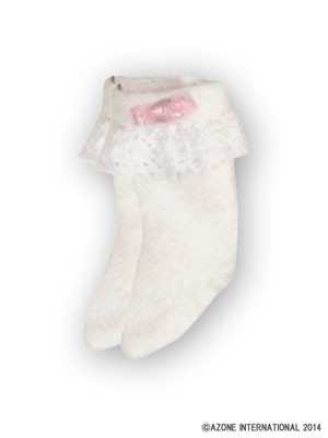 Milky Lace Socks (Pink), Azone, Accessories, 4580116045523