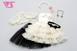 White Tiered Dress Set, Volks, Accessories, 1/3