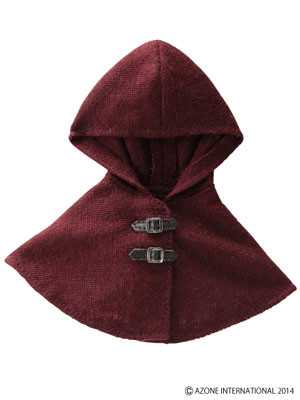 Hooded Cape (Bordeaux), Azone, Accessories, 4580116048968