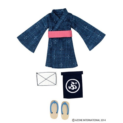 Purimyure Fairy Association Uniform Series (Wasou Maid) (Indigo Blue), Azone, Accessories, 1/12, 4580116048524