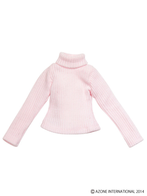 Rib Turtleneck Knit (Pink), Azone, Accessories, 1/6, 4580116048616