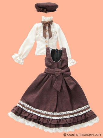 Jumper Skirt Set (Dark Brown), Azone, Accessories, 1/6, 4580116049071