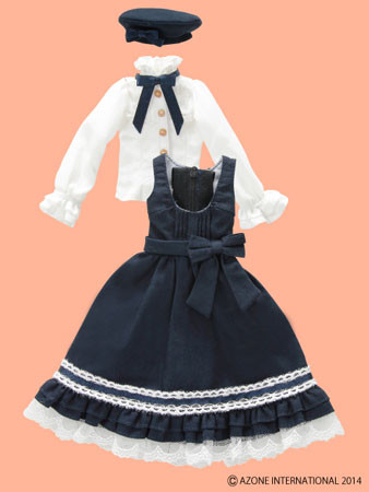 Jumper Skirt Set (Navy), Azone, Accessories, 1/6, 4580116049088