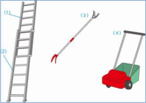 Ladder Set, Re-Ment, Accessories, 1/18, 4521121300641