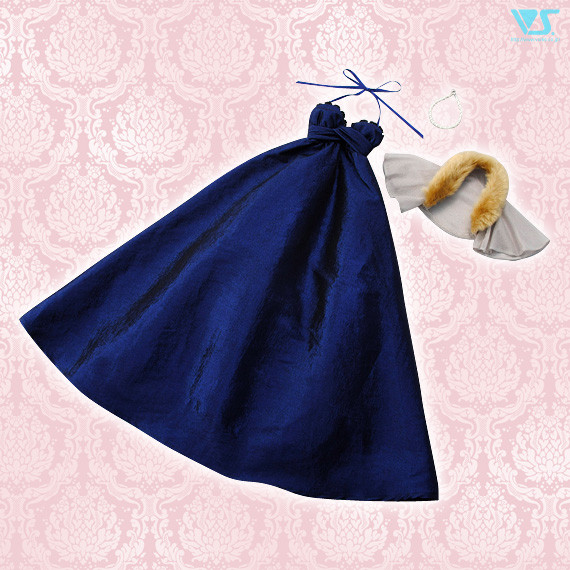 Sapphire Blue Party Dress, Volks, Accessories, 1/3