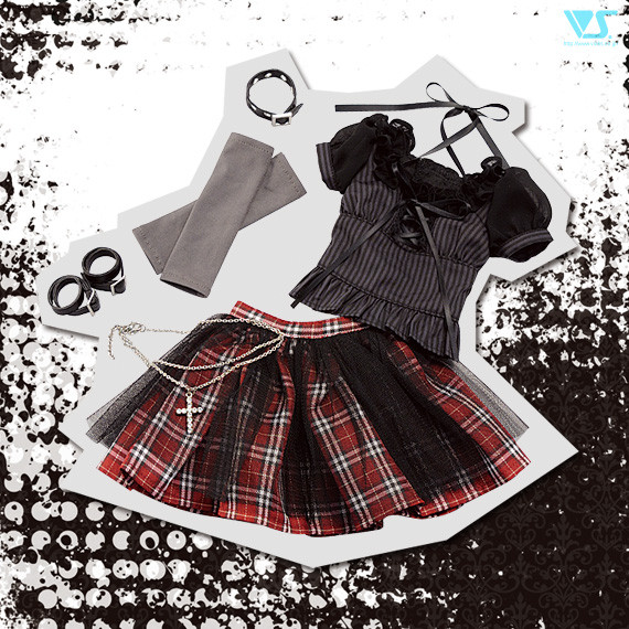 Cross Chain Stripe Set, Volks, Accessories, 1/3