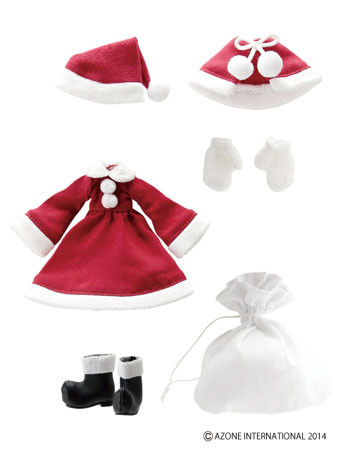 Santa Outfit Set 2014 (Red), Azone, Accessories, 4580116047886