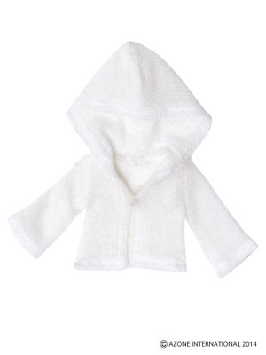 Soft Hooded Cardigan II (White), Azone, Accessories, 4580116047480