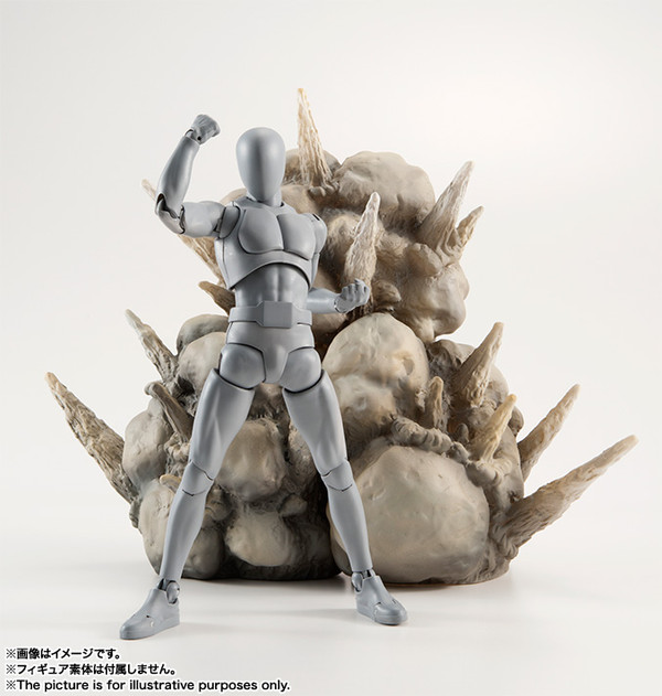 Act Explosion (Gray), Bandai, Bandai Spirits, Accessories, 4543112920287