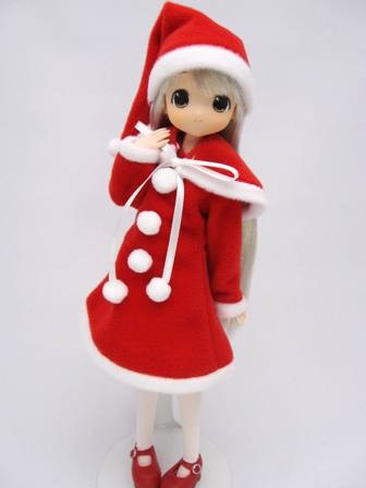 Santa Dress (23cm, Red), Mama Chapp Toy, Accessories, 1/6