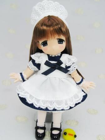 Maid Dress (Navy), Mama Chapp Toy, Accessories, 1/6