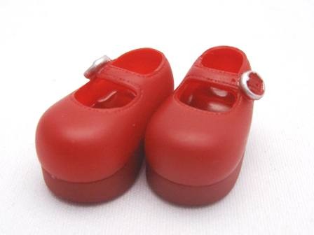 Lolita Thick Bottom Shoes (Red), Mama Chapp Toy, Accessories, 1/6