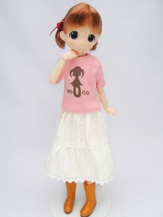 Big Silhouette T-shirt (Pink), Mama Chapp Toy, Accessories, 1/6