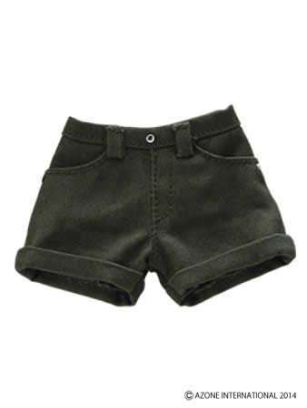 Roll Up Short Pants (Khaki), Azone, Accessories, 1/6