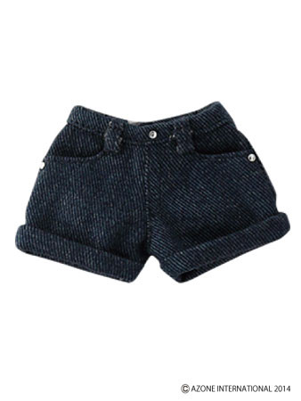 Roll Up Short Pants (Blue Denim), Azone, Accessories, 1/6